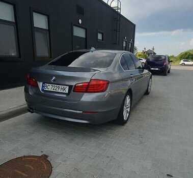 Серый БМВ 5 Серия, объемом двигателя 2 л и пробегом 218 тыс. км за 13800 $, фото 1 на Automoto.ua