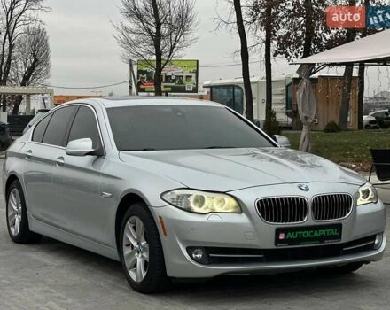 Серый БМВ 5 Серия, объемом двигателя 2 л и пробегом 195 тыс. км за 11990 $, фото 4 на Automoto.ua