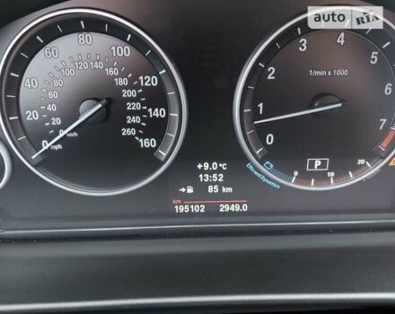 Серый БМВ 5 Серия, объемом двигателя 2 л и пробегом 195 тыс. км за 13300 $, фото 11 на Automoto.ua
