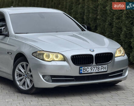 Серый БМВ 5 Серия, объемом двигателя 2 л и пробегом 333 тыс. км за 14100 $, фото 4 на Automoto.ua