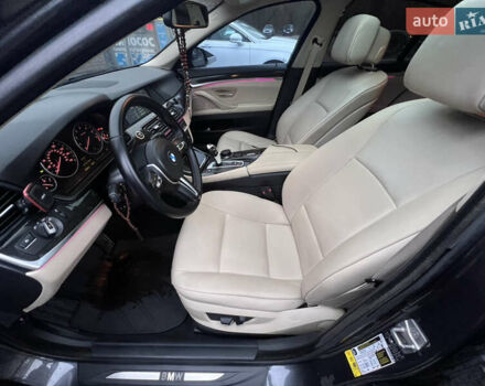 Серый БМВ 5 Серия, объемом двигателя 3 л и пробегом 360 тыс. км за 12250 $, фото 11 на Automoto.ua