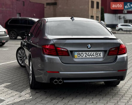 Серый БМВ 5 Серия, объемом двигателя 2 л и пробегом 260 тыс. км за 15450 $, фото 12 на Automoto.ua