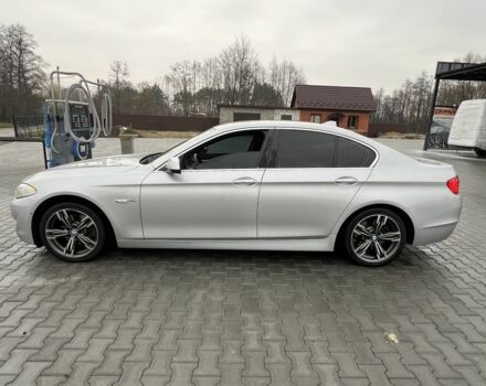 Серый БМВ 5 Серия, объемом двигателя 2 л и пробегом 285 тыс. км за 12300 $, фото 2 на Automoto.ua