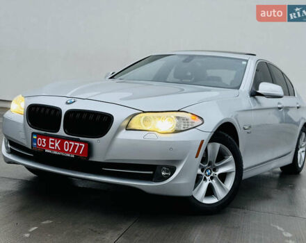 Серый БМВ 5 Серия, объемом двигателя 2 л и пробегом 255 тыс. км за 12000 $, фото 7 на Automoto.ua