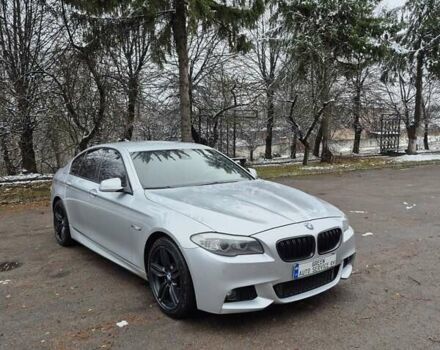 Серый БМВ 5 Серия, объемом двигателя 3 л и пробегом 279 тыс. км за 14899 $, фото 1 на Automoto.ua