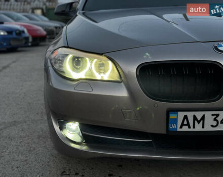 Серый БМВ 5 Серия, объемом двигателя 2 л и пробегом 236 тыс. км за 13750 $, фото 12 на Automoto.ua