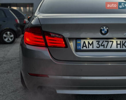 Серый БМВ 5 Серия, объемом двигателя 2 л и пробегом 236 тыс. км за 13750 $, фото 11 на Automoto.ua