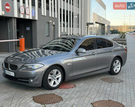 Серый БМВ 5 Серия, объемом двигателя 2 л и пробегом 192 тыс. км за 16500 $, фото 2 на Automoto.ua