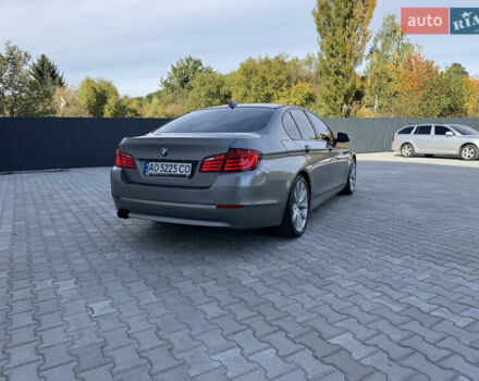 Серый БМВ 5 Серия, объемом двигателя 2 л и пробегом 266 тыс. км за 12900 $, фото 8 на Automoto.ua