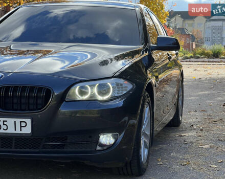 Серый БМВ 5 Серия, объемом двигателя 2 л и пробегом 260 тыс. км за 16500 $, фото 7 на Automoto.ua