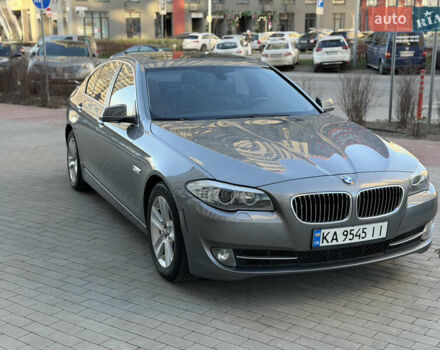 Серый БМВ 5 Серия, объемом двигателя 2 л и пробегом 192 тыс. км за 16500 $, фото 5 на Automoto.ua