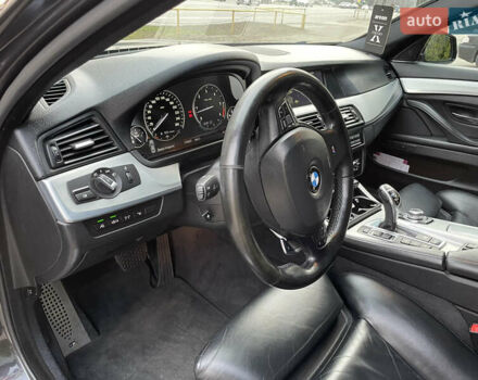 Серый БМВ 5 Серия, объемом двигателя 3 л и пробегом 186 тыс. км за 19900 $, фото 3 на Automoto.ua