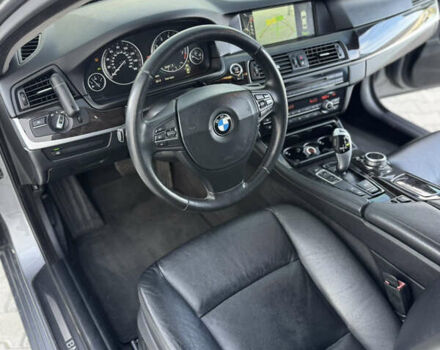 Серый БМВ 5 Серия, объемом двигателя 2 л и пробегом 266 тыс. км за 12900 $, фото 16 на Automoto.ua