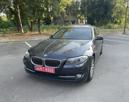 Серый БМВ 5 Серия, объемом двигателя 2 л и пробегом 187 тыс. км за 9800 $, фото 1 на Automoto.ua