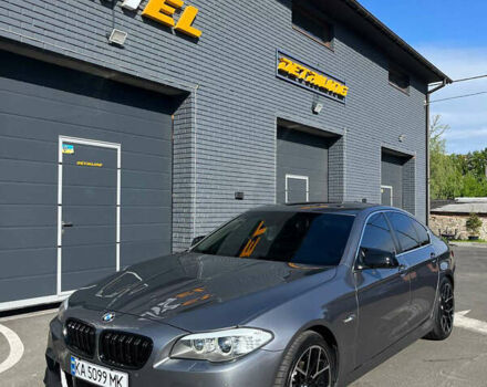 Серый БМВ 5 Серия, объемом двигателя 2 л и пробегом 199 тыс. км за 13500 $, фото 1 на Automoto.ua