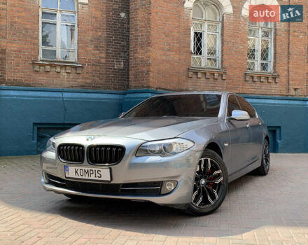 Серый БМВ 5 Серия, объемом двигателя 2 л и пробегом 178 тыс. км за 15300 $, фото 16 на Automoto.ua