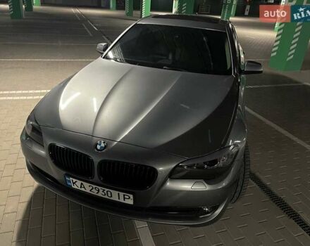 Серый БМВ 5 Серия, объемом двигателя 2 л и пробегом 213 тыс. км за 14400 $, фото 5 на Automoto.ua
