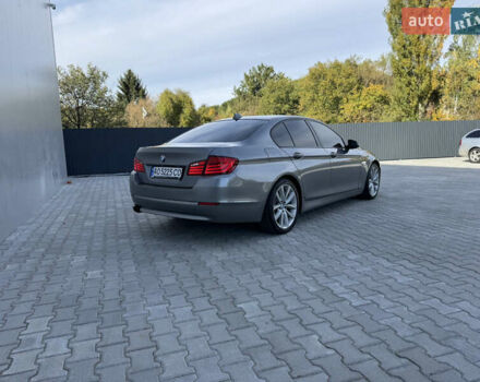 Серый БМВ 5 Серия, объемом двигателя 2 л и пробегом 266 тыс. км за 12900 $, фото 7 на Automoto.ua