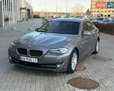 Серый БМВ 5 Серия, объемом двигателя 2 л и пробегом 192 тыс. км за 16500 $, фото 4 на Automoto.ua