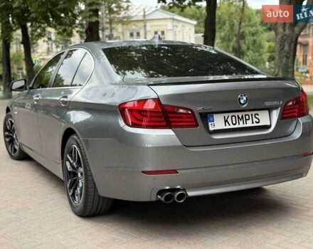 Серый БМВ 5 Серия, объемом двигателя 2 л и пробегом 178 тыс. км за 15300 $, фото 4 на Automoto.ua