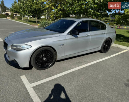 Серый БМВ 5 Серия, объемом двигателя 2 л и пробегом 195 тыс. км за 14000 $, фото 2 на Automoto.ua