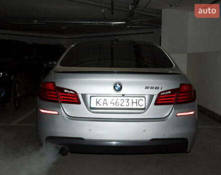 Серый БМВ 5 Серия, объемом двигателя 2 л и пробегом 186 тыс. км за 15000 $, фото 5 на Automoto.ua