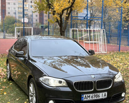 Серый БМВ 5 Серия, объемом двигателя 2 л и пробегом 346 тыс. км за 14500 $, фото 3 на Automoto.ua