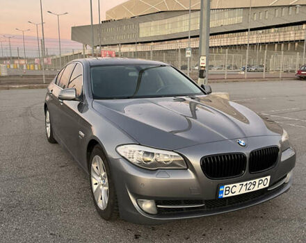 Серый БМВ 5 Серия, объемом двигателя 2 л и пробегом 229 тыс. км за 14200 $, фото 1 на Automoto.ua