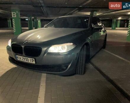 Серый БМВ 5 Серия, объемом двигателя 2 л и пробегом 213 тыс. км за 14400 $, фото 1 на Automoto.ua