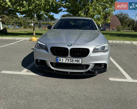 Серый БМВ 5 Серия, объемом двигателя 2 л и пробегом 195 тыс. км за 14000 $, фото 4 на Automoto.ua