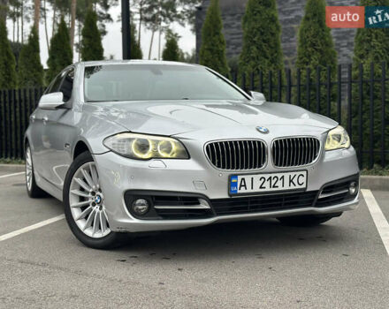 Серый БМВ 5 Серия, объемом двигателя 3 л и пробегом 189 тыс. км за 11800 $, фото 1 на Automoto.ua