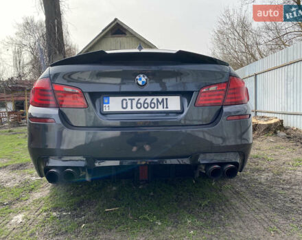 Серый БМВ 5 Серия, объемом двигателя 2 л и пробегом 260 тыс. км за 15000 $, фото 7 на Automoto.ua