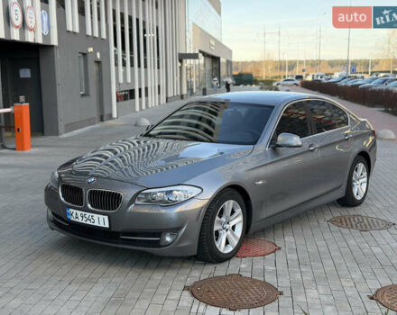 Серый БМВ 5 Серия, объемом двигателя 2 л и пробегом 192 тыс. км за 16500 $, фото 11 на Automoto.ua
