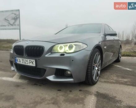 Серый БМВ 5 Серия, объемом двигателя 4.4 л и пробегом 211 тыс. км за 13400 $, фото 1 на Automoto.ua
