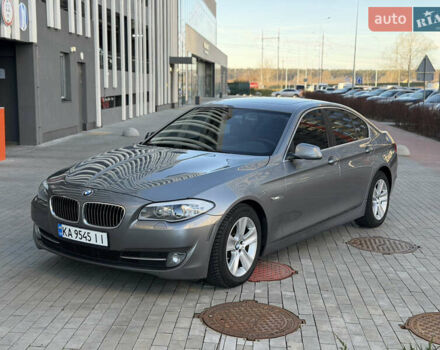 Серый БМВ 5 Серия, объемом двигателя 2 л и пробегом 192 тыс. км за 16500 $, фото 3 на Automoto.ua