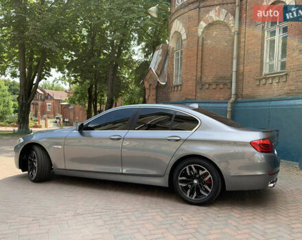Серый БМВ 5 Серия, объемом двигателя 2 л и пробегом 178 тыс. км за 15300 $, фото 9 на Automoto.ua