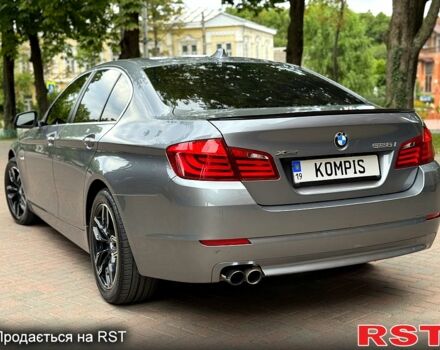 Серый БМВ 5 Серия, объемом двигателя 2 л и пробегом 178 тыс. км за 15300 $, фото 2 на Automoto.ua