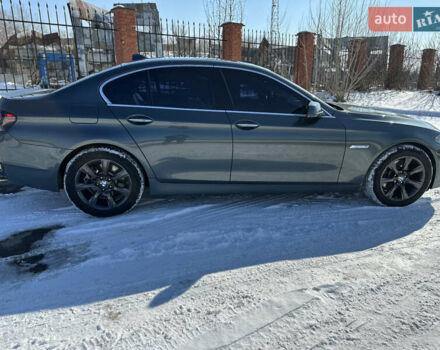 Серый БМВ 5 Серия, объемом двигателя 2 л и пробегом 190 тыс. км за 15000 $, фото 2 на Automoto.ua