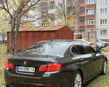 Серый БМВ 5 Серия, объемом двигателя 2 л и пробегом 346 тыс. км за 14500 $, фото 6 на Automoto.ua