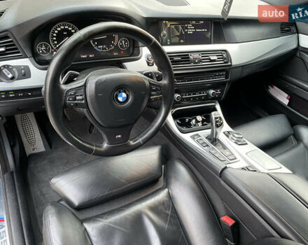 Серый БМВ 5 Серия, объемом двигателя 3 л и пробегом 186 тыс. км за 19900 $, фото 6 на Automoto.ua
