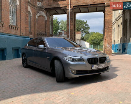 Серый БМВ 5 Серия, объемом двигателя 2 л и пробегом 178 тыс. км за 15300 $, фото 15 на Automoto.ua