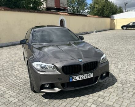 Серый БМВ 5 Серия, объемом двигателя 2 л и пробегом 265 тыс. км за 15000 $, фото 3 на Automoto.ua