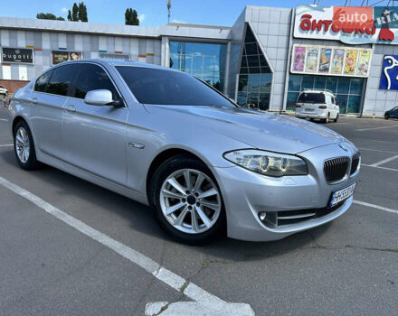 Серый БМВ 5 Серия, объемом двигателя 2 л и пробегом 174 тыс. км за 16400 $, фото 1 на Automoto.ua