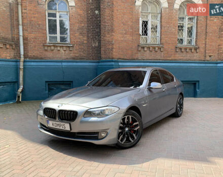 Серый БМВ 5 Серия, объемом двигателя 2 л и пробегом 178 тыс. км за 15300 $, фото 6 на Automoto.ua