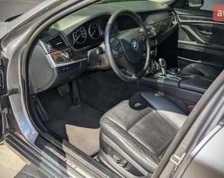 Серый БМВ 5 Серия, объемом двигателя 2 л и пробегом 213 тыс. км за 14400 $, фото 13 на Automoto.ua