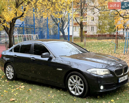 Серый БМВ 5 Серия, объемом двигателя 2 л и пробегом 346 тыс. км за 14500 $, фото 1 на Automoto.ua