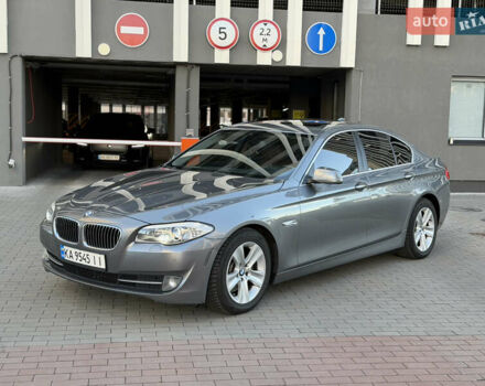 Серый БМВ 5 Серия, объемом двигателя 2 л и пробегом 192 тыс. км за 16500 $, фото 1 на Automoto.ua