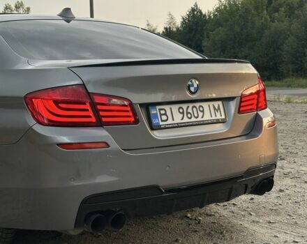 Серый БМВ 5 Серия, объемом двигателя 2 л и пробегом 205 тыс. км за 15500 $, фото 6 на Automoto.ua
