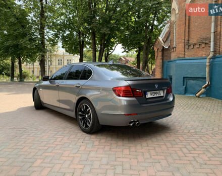 Серый БМВ 5 Серия, объемом двигателя 2 л и пробегом 178 тыс. км за 15300 $, фото 10 на Automoto.ua