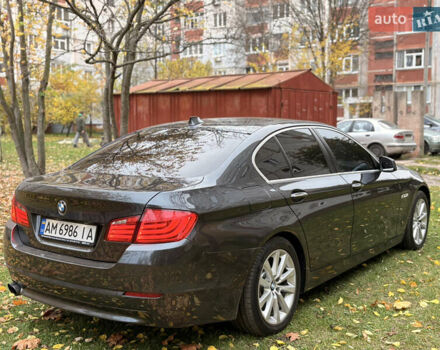 Серый БМВ 5 Серия, объемом двигателя 2 л и пробегом 346 тыс. км за 14500 $, фото 5 на Automoto.ua
